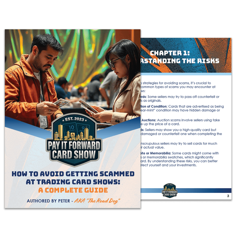 How to Avoid Getting Scammed at Trading Card Shows e-book